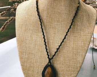 tiger eye pendant