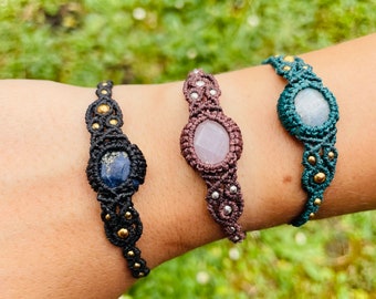 Stone bracelets