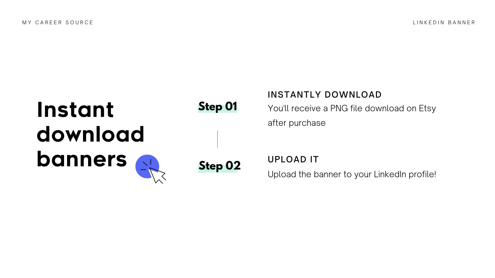 Linkedin Banner Profile Background Resume Personal Branding - Etsy