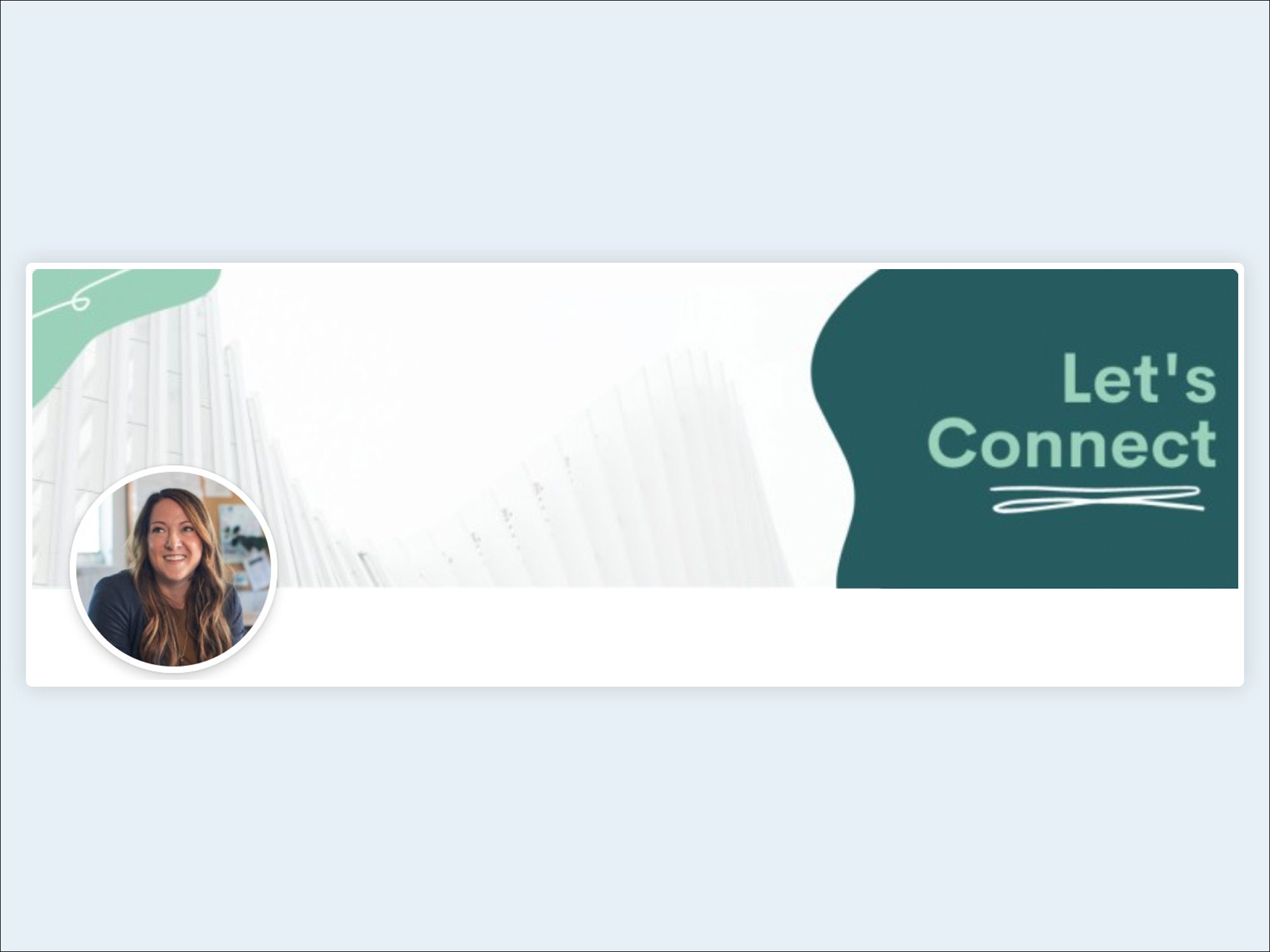 LinkedIn Banner Profile Background Resume Personal Branding - Etsy France