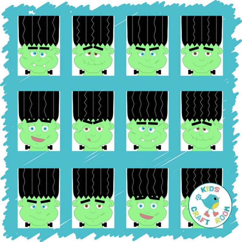 frankenstein haircut worksheets halloween scissor skills learning school toys games aloli ru