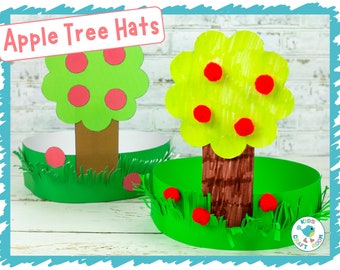 Apple Tree Hat Craft For Kids