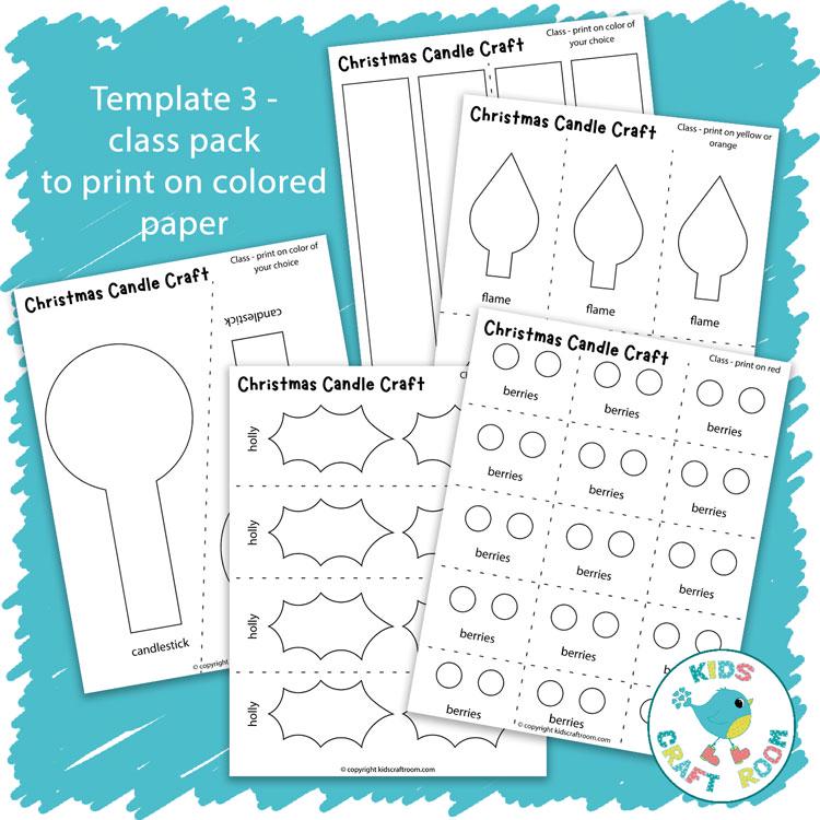 Candle Craft for Kids - Christmas, Diwali, Hanukkah - Etsy