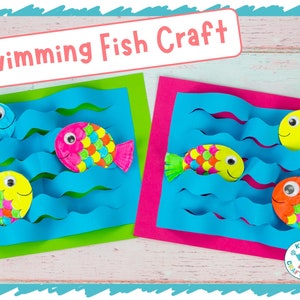 Schwimmender FischHandwerk