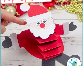Pop Up Santa Craft