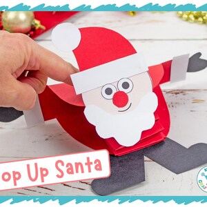 Pop Up Santa Craft