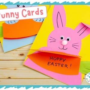 Easter Bunny and Carrot Cards