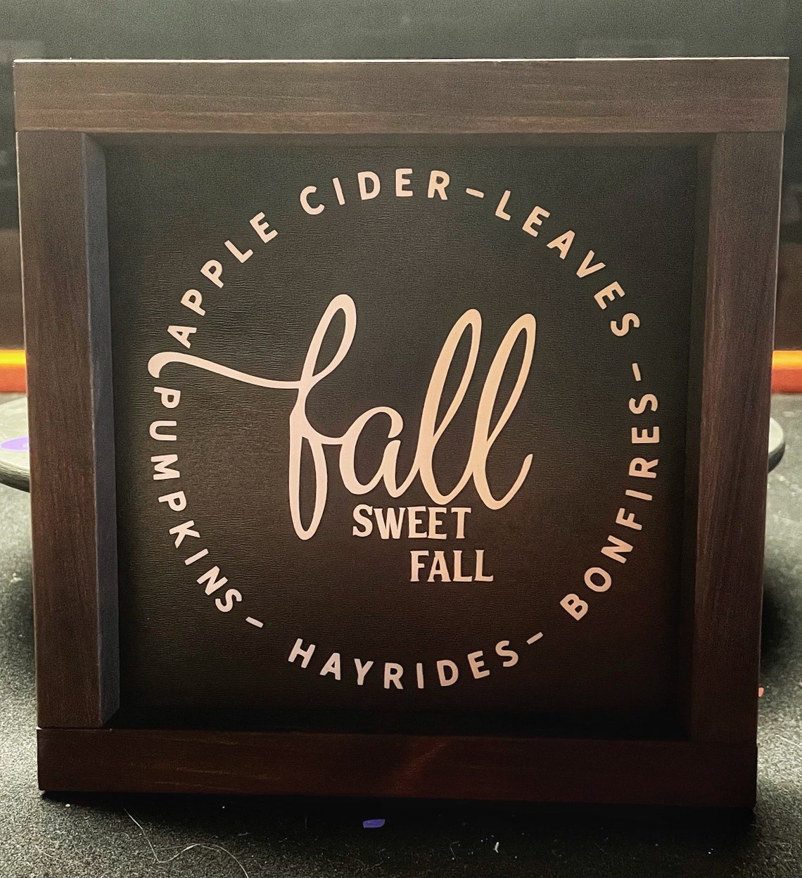 8x8 Fall Signs Etsy