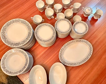 SANGO Florentine China 5 Piece Place Setting - Etsy