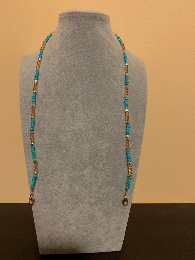 Face Mask Chain and Glasses Holders 3mm | Etsy