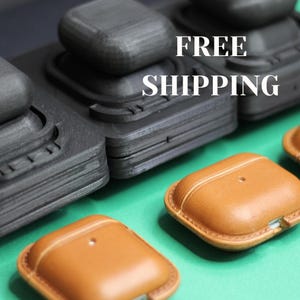 Forma per stampaggio a umido per la custodia in pelle per Apple Airpods 1, 2, Pro, 3. Strumenti per la lavorazione della pelle.