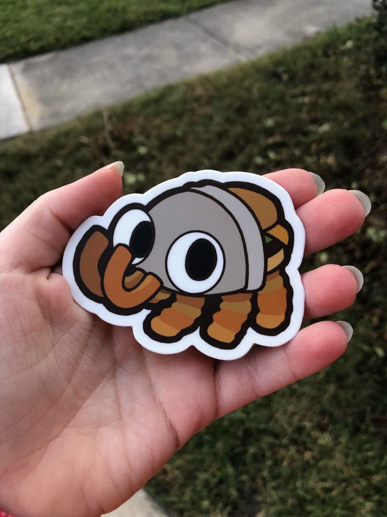 LARGE Bugsnax Stickers Bunger, Strabby, BBQ Bunger, and White Strabby