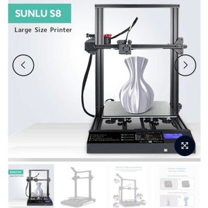 Sunlu s8 3d printer used