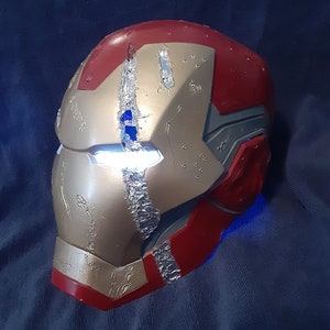 Battle Damaged Mark 85 Helmet: Collectors Alert