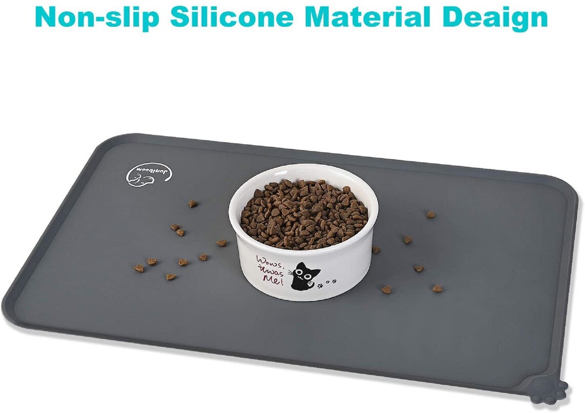 Pet Food Mats Silicone Dog Feeding Mats Waterproof Feed Mats Etsy