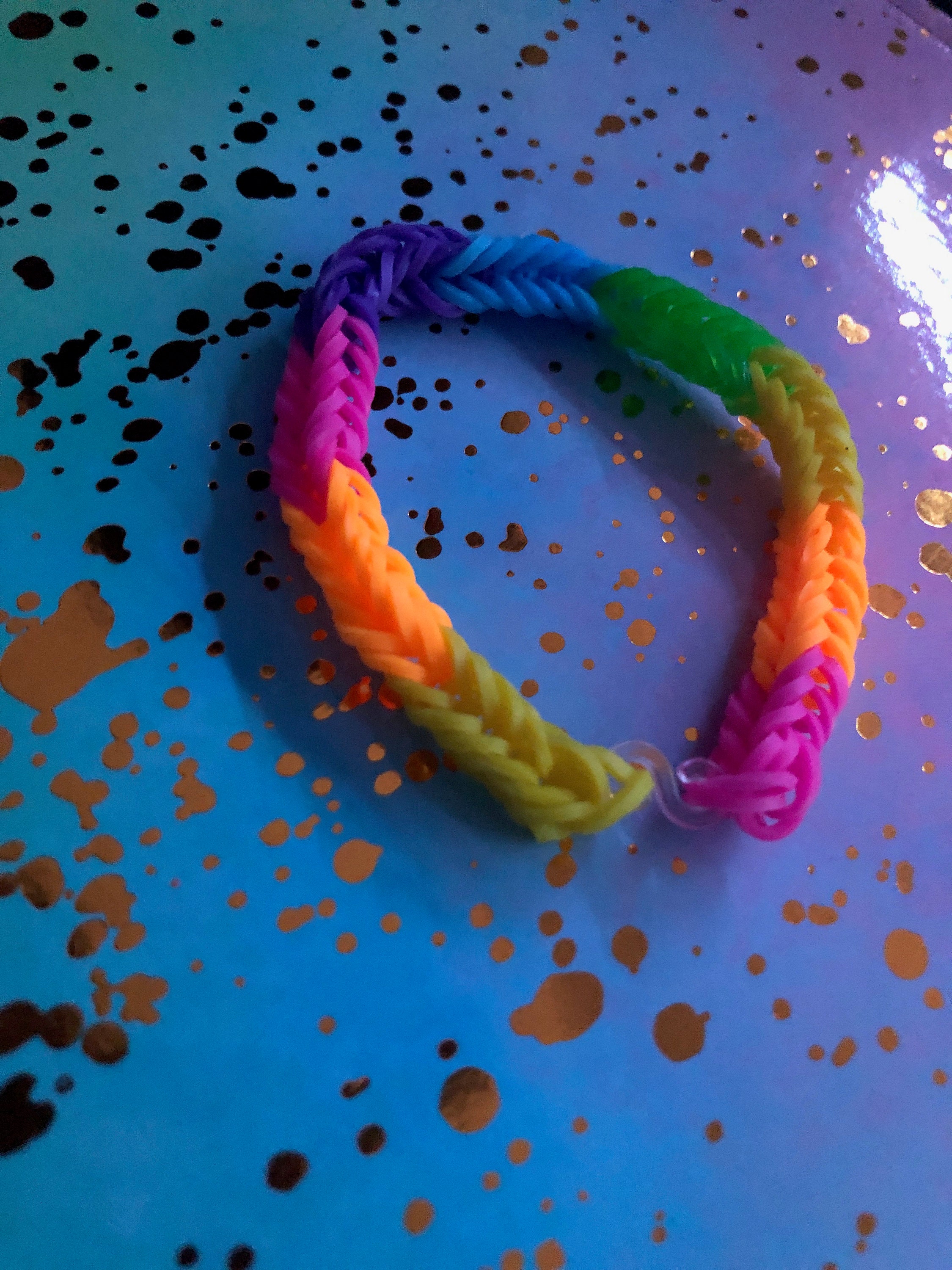 Unicorn Rainbow Bracelet Etsy