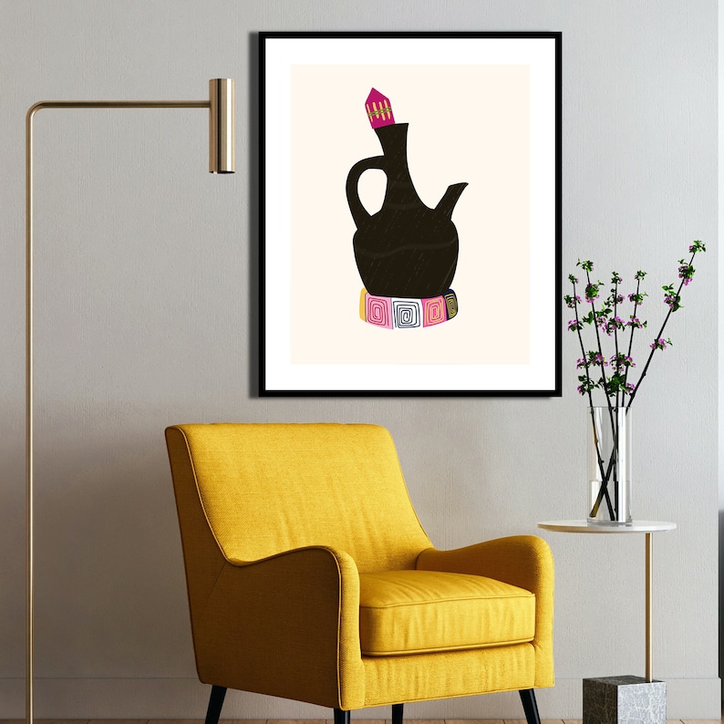 Ethiopian JEBENA PRINT Jebena Art Print Canvas Art Print Etsy Canada