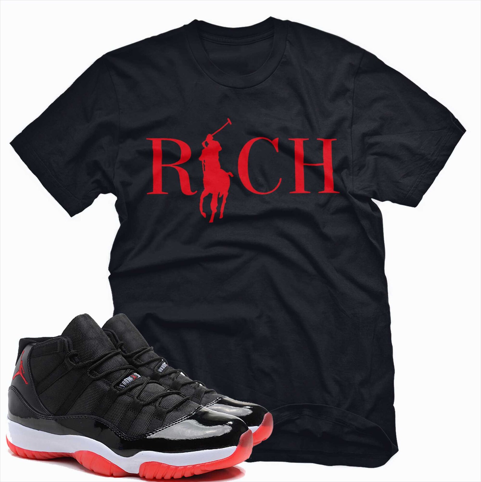 shirts to match bred 11s