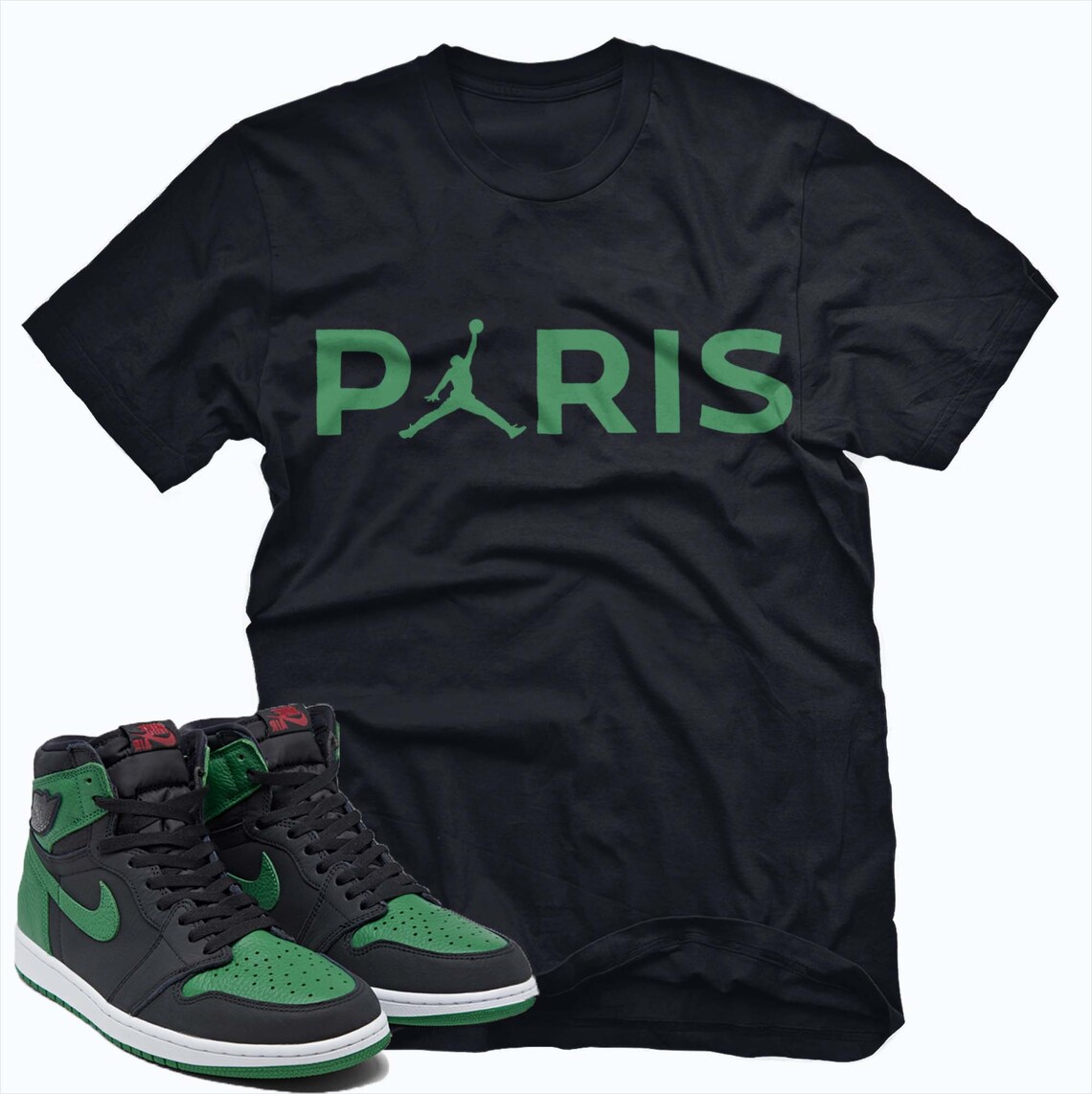 sports club t shirt green