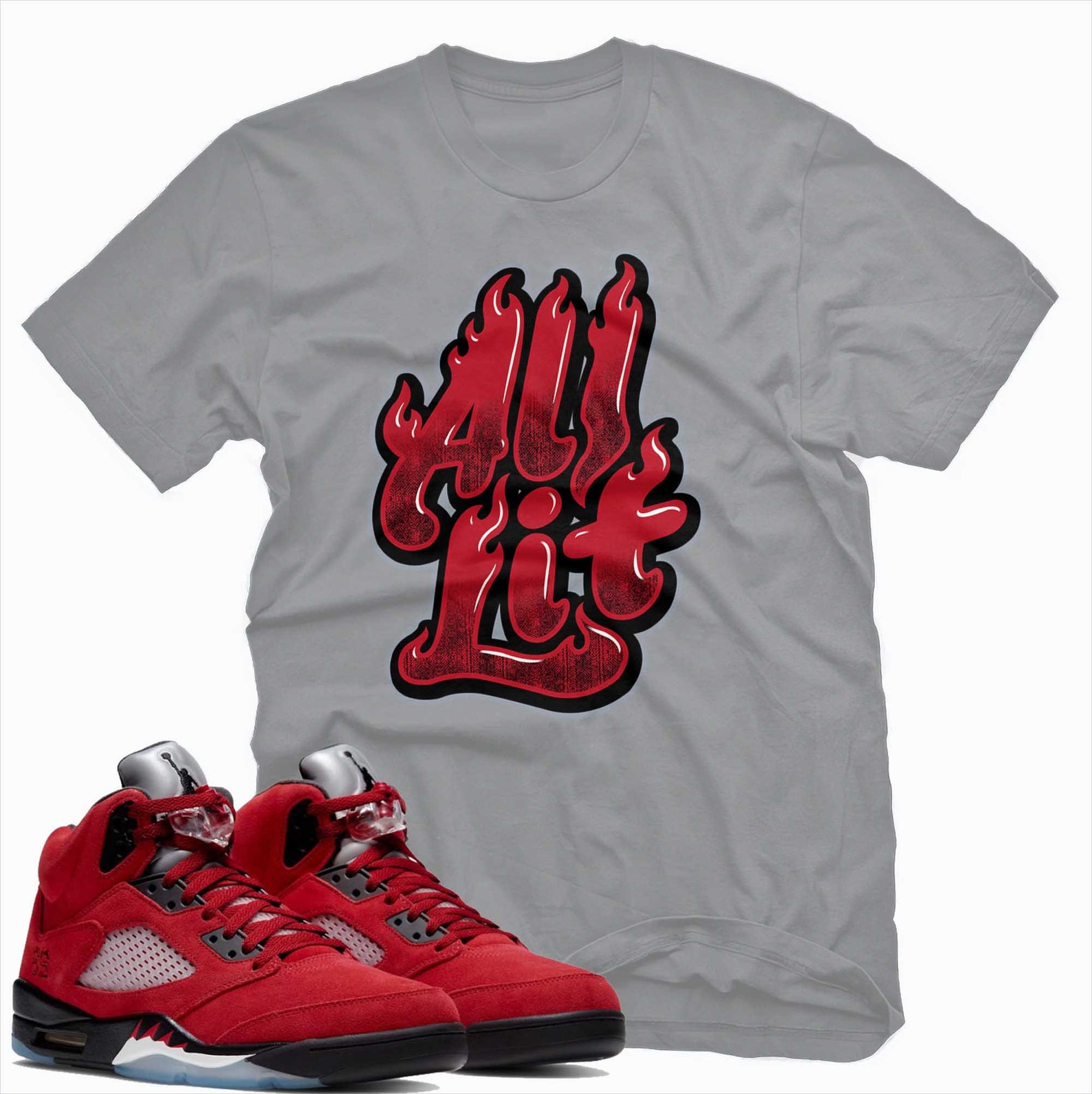 shirts to go with jordan 5 raging bull
