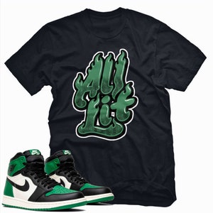 pine green jordan shirt