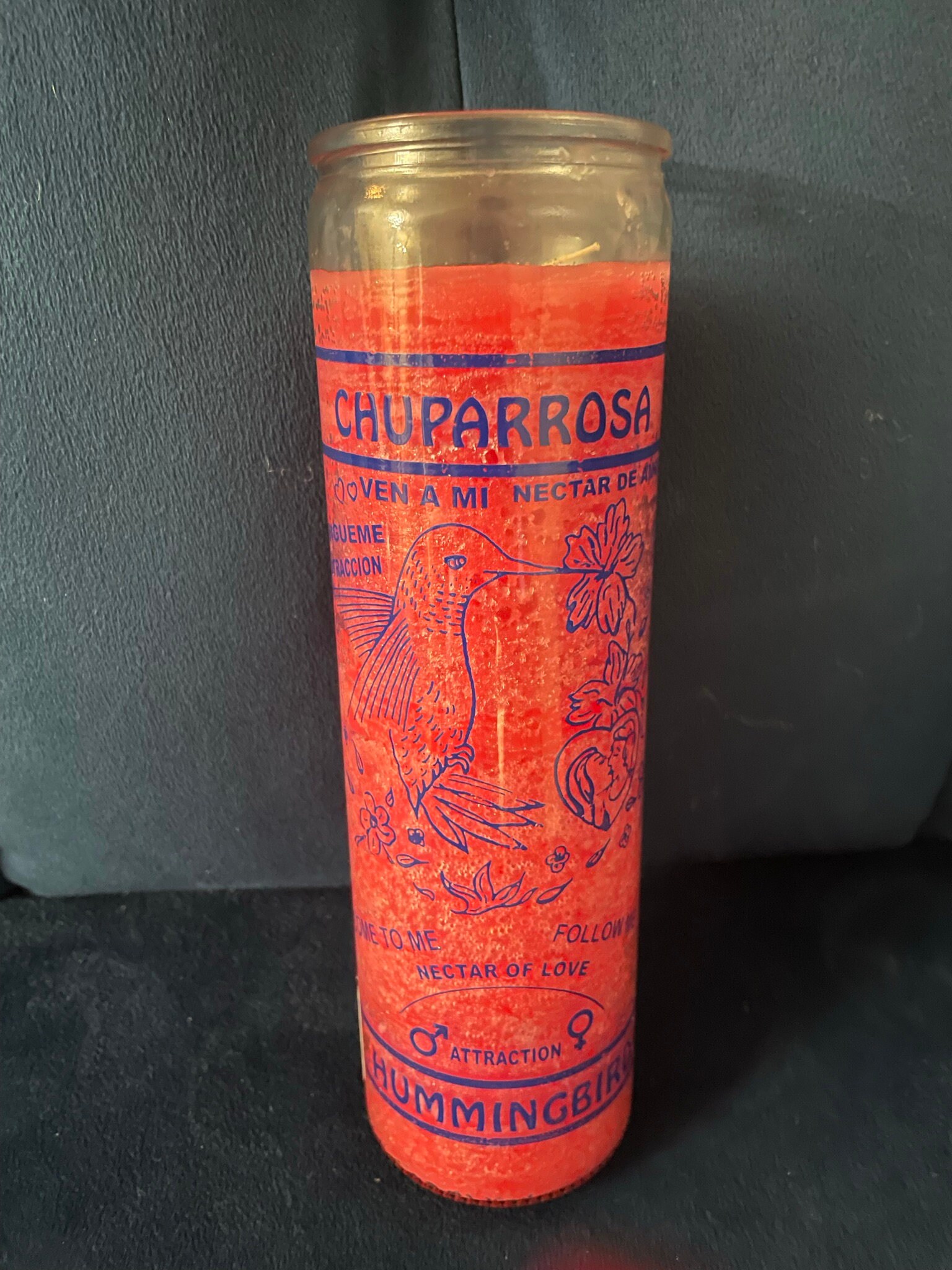 Chuparrosa Hummingbird 7 Day Prayer Candle, Amor Verdadero - Etsy