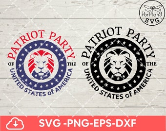 Free Free 161 Patriot Party Lion Svg SVG PNG EPS DXF File