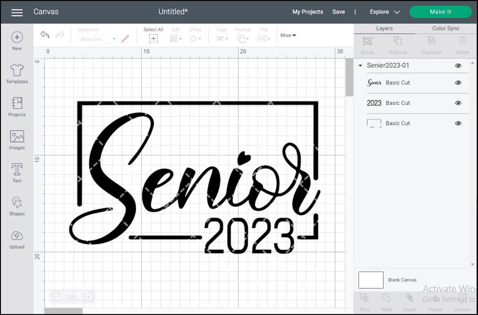 High Resolution Senior 2023 Svg Free