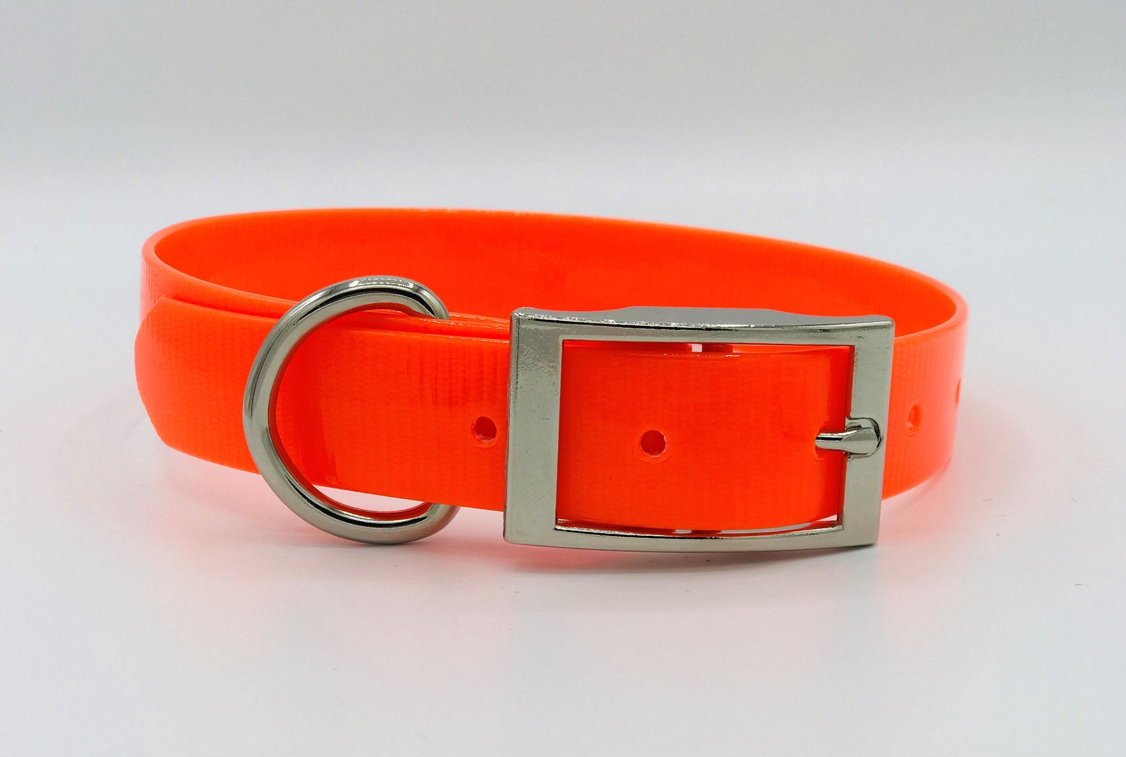 Personalized Hunting Collar with Brass Name Plate Waterproof Etsy