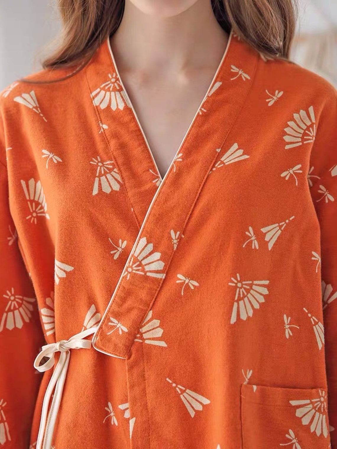 Kimono Pajama Set Kimono Robe Pajamas Pyjamas women Etsy