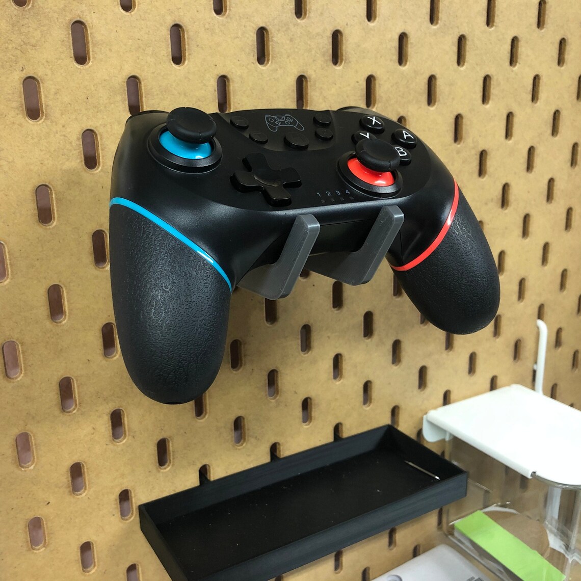 Ikea Skadis Peg Board Universal Gaming Controller Stand Etsy New Zealand