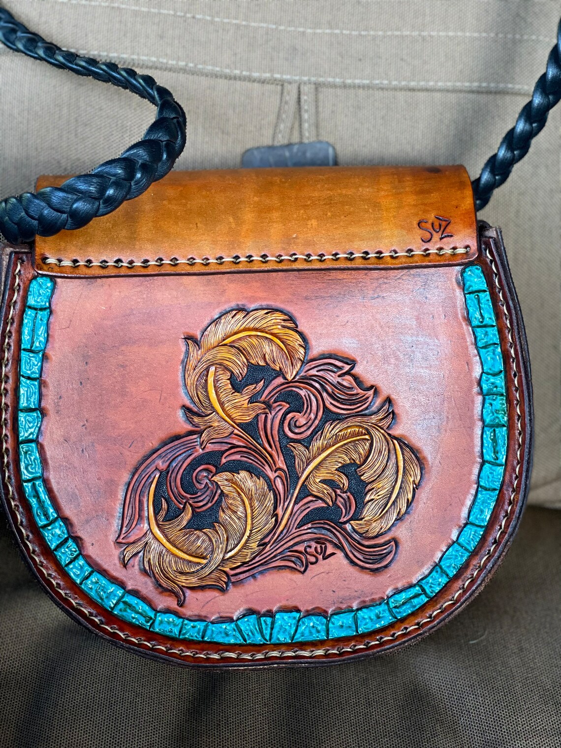 Custom Leather Handbag - Commissioned - Etsy