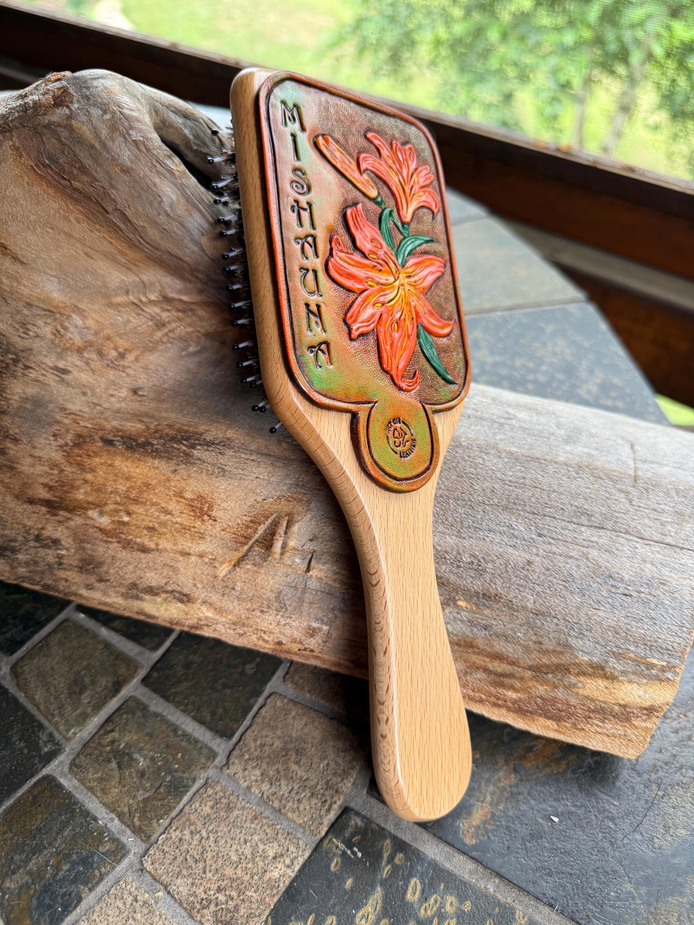 Tiger Lily Hair Comb - Etsy