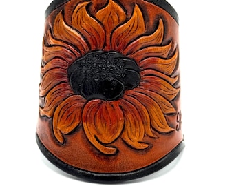 Wide Genuine Leather Bracelets
