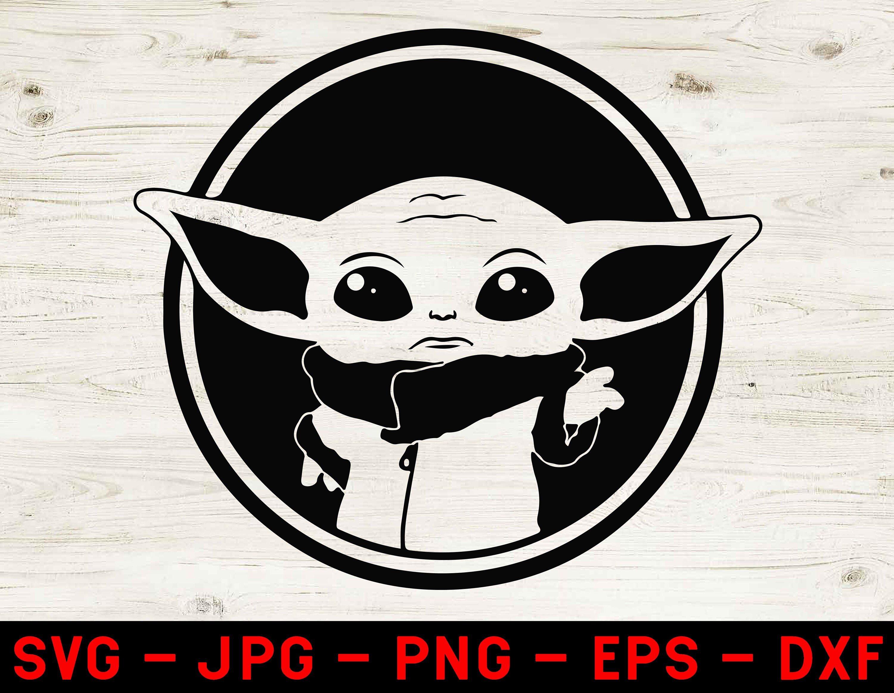 Free Free 223 Baby Yoda Disney Svg SVG PNG EPS DXF File