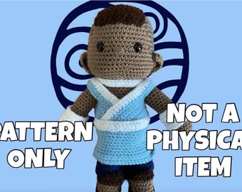 Sokka - Avatar the Last Airbender Crochet/Amigurumi Pattern