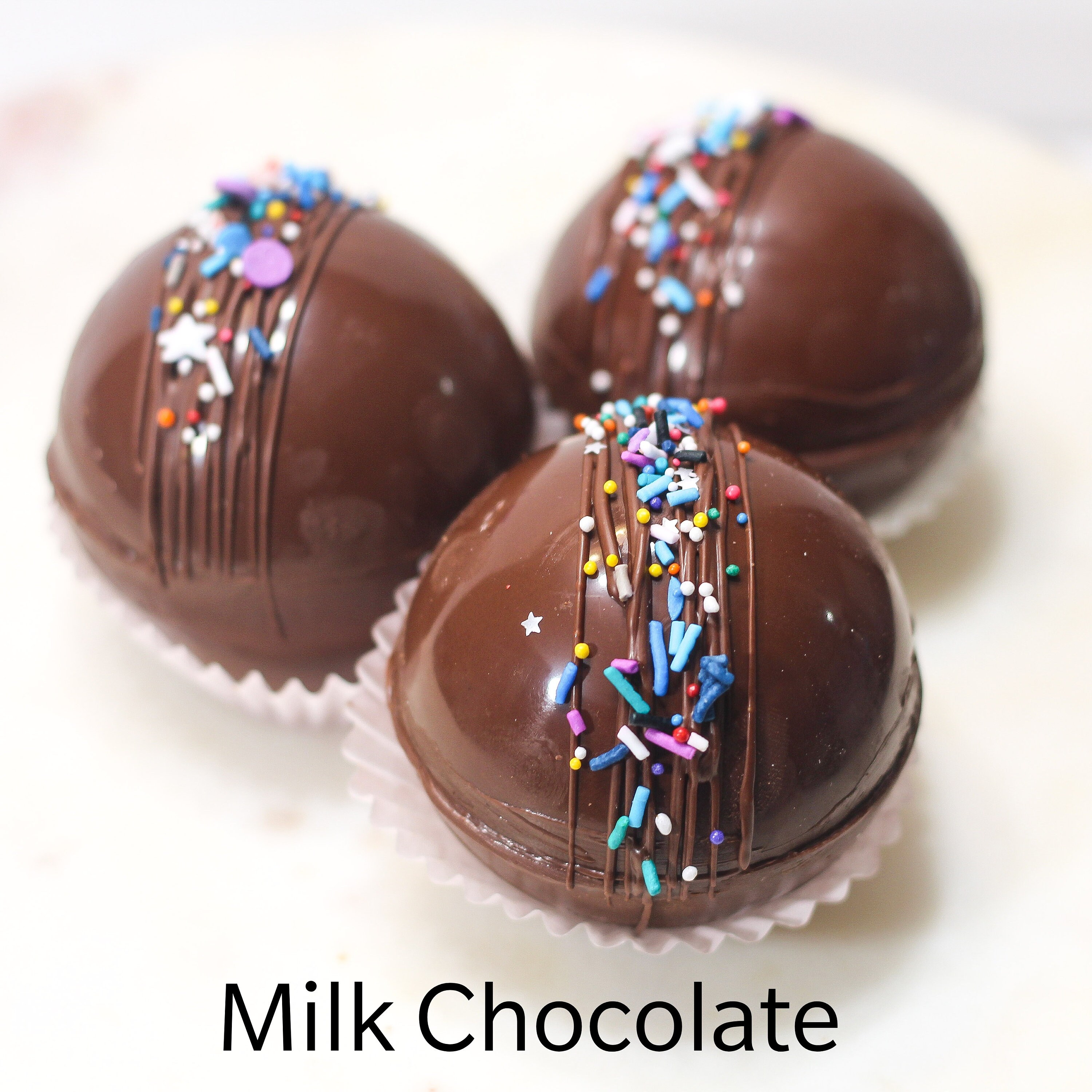 Hot Chocolate Bombs Halal/Kosher/Vegetarian 4 or 6 bombs Etsy.de