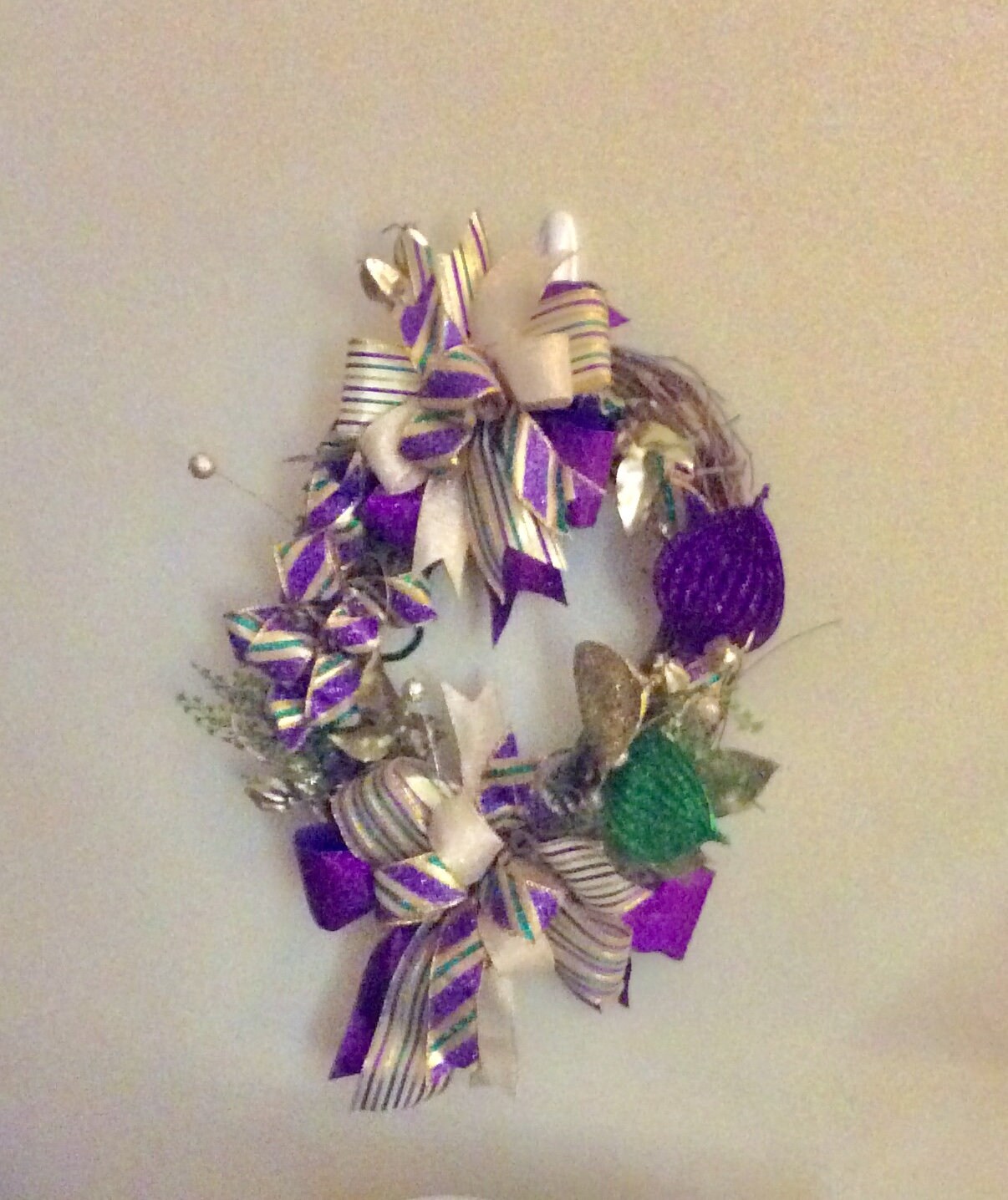 etsy mardi gras wreath
