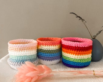 Rainbow Baskets