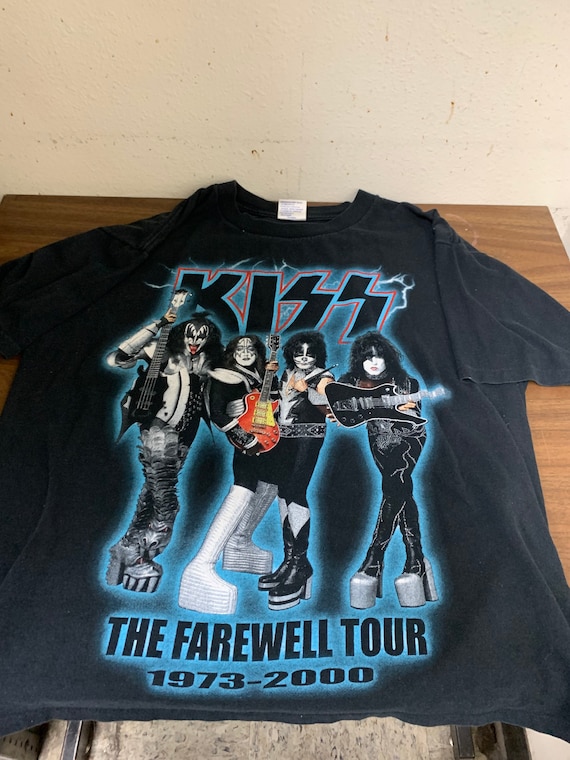 Kiss farewell tour t shirt - image 6