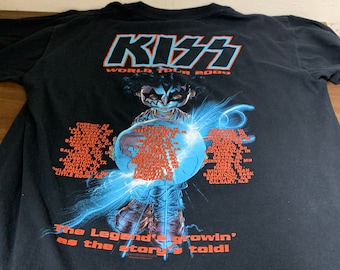 全国総量無料で Kiss Farewell Etsy - Shirt T Tour ミュージシャン
