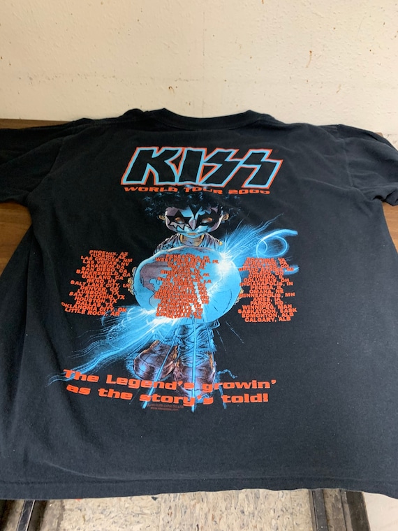 Kiss farewell tour t shirt - image 1