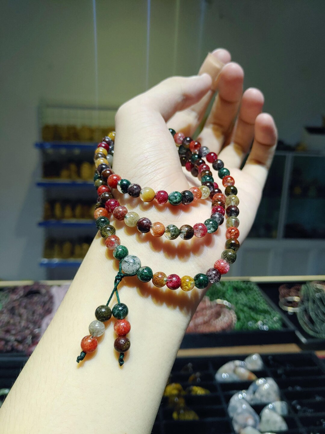 108 Garden Quartz Beads VIP Garden Quartz Rounded Beaded Etsy