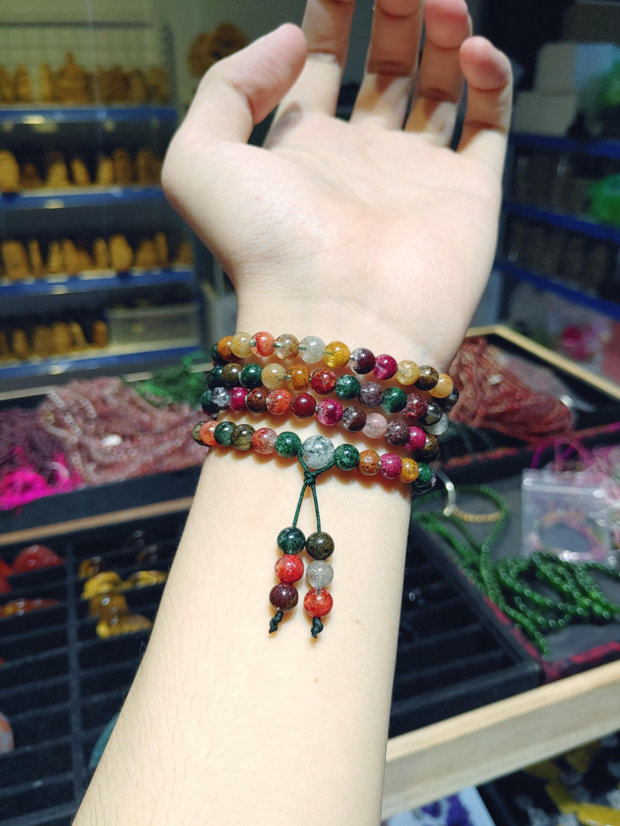 108 Garden Quartz Beads VIP Garden Quartz Rounded Beaded Etsy