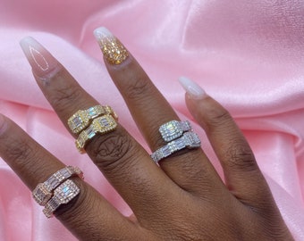 Bust down wedding ring sale
