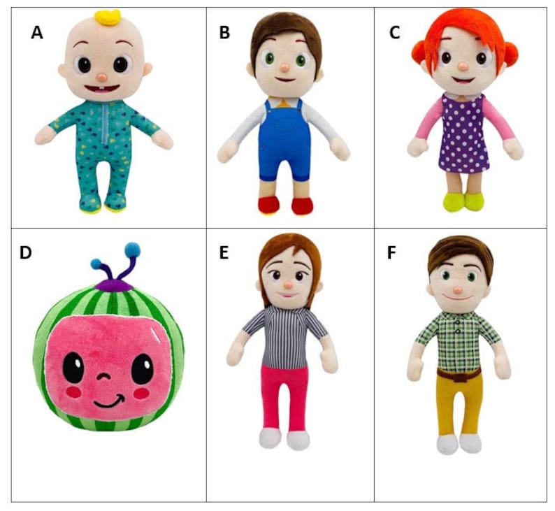 cocomelon toy characters