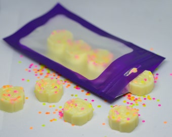 Fondants de poche Starstruck - Parfum fruité et floral pour le printemps et l'été - Confesser l'amour - En forme de coeur - Soja coulé à la main