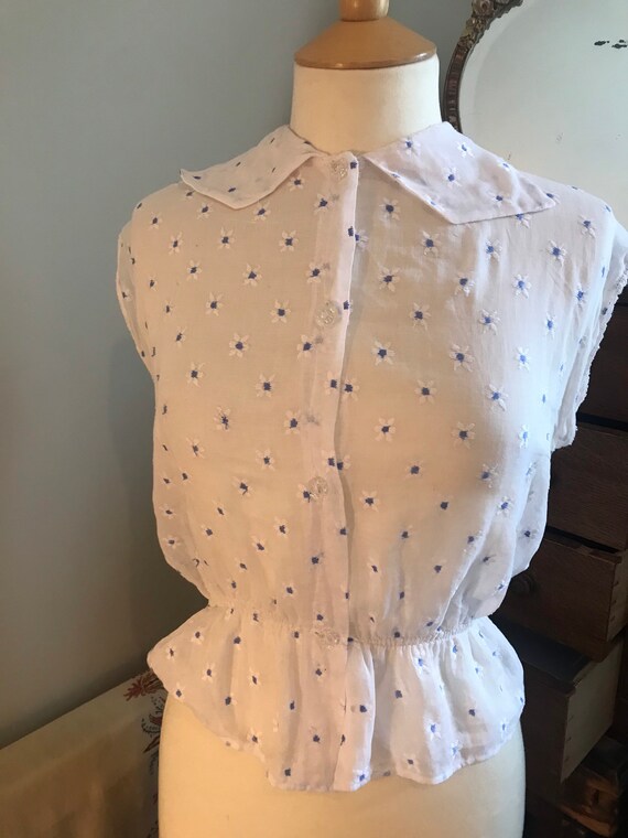 Vintage cotton Blouse