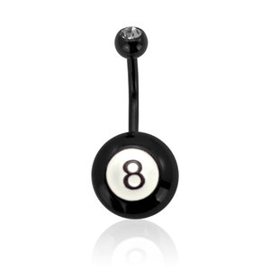 8 ball tongue ring deals