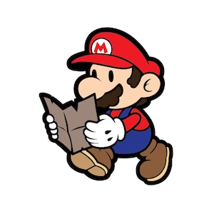 Carte Paper Mario TTYD - svg, dxf, png, pdf